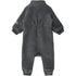 Mikk-Line Baby Wool Suit (Rib Cuffs) Wool Anthracite Melange